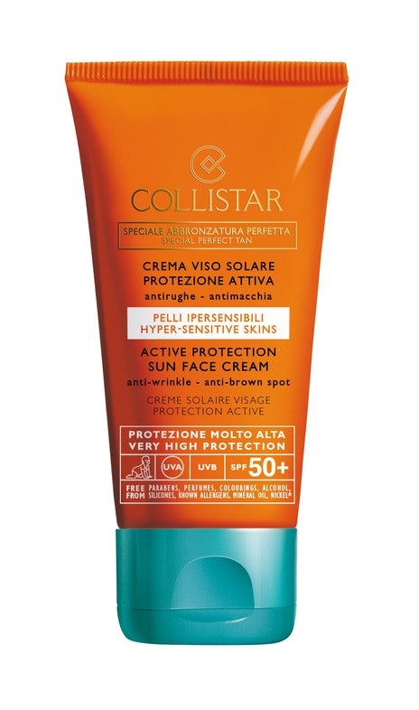 CREMA SOLARE PROTEZIONE ATTIVA PELLI IPERSENSIBILI SPF 50+ 100ml Tester - Profumo Web
