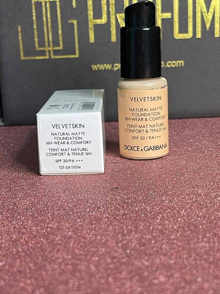 Dolce E Gabbana New Velvet Skin Foundation 15 ML TESTER - Profumo Web