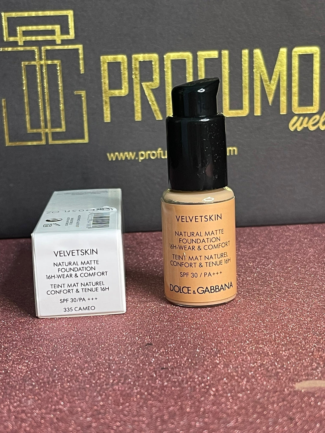 Dolce E Gabbana New Velvet Skin Foundation 15 ML TESTER - Profumo Web