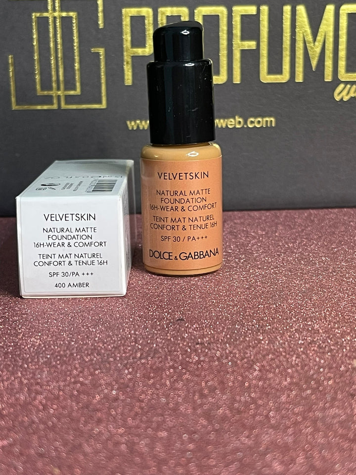 Dolce E Gabbana New Velvet Skin Foundation 15 ML TESTER - Profumo Web