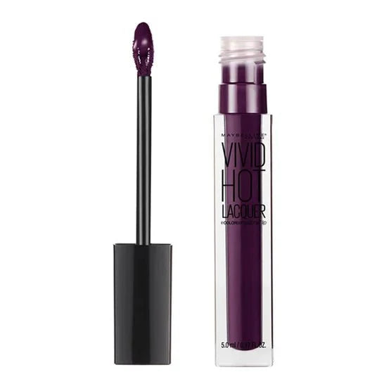 Maybelline Rossetto Liquido Vivid Hot Lacquer Tester - Profumo Web